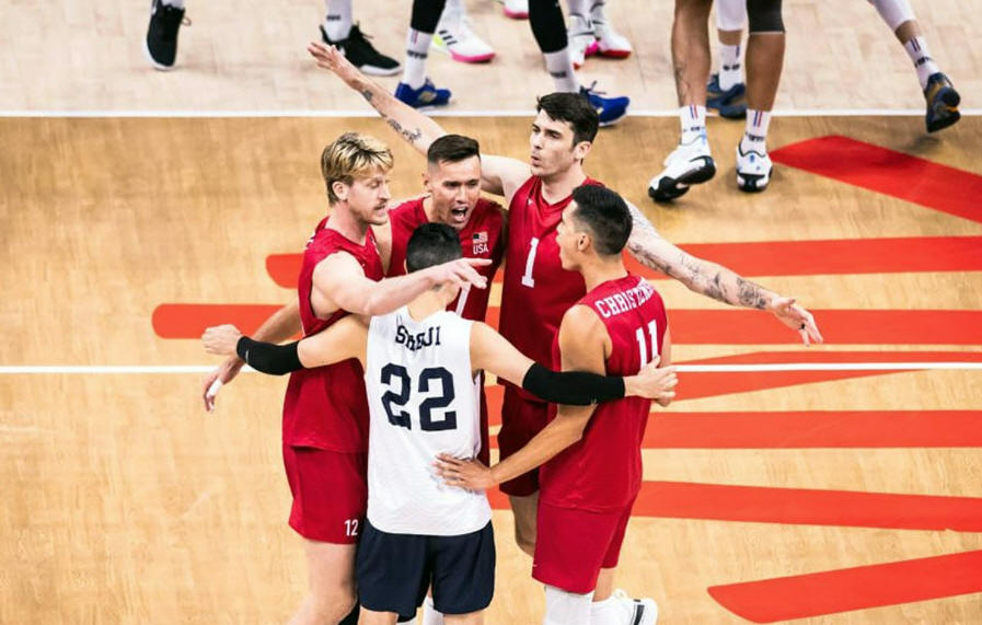 Ten Olympians Highlight U.S. Men's 2024 VNL Roster